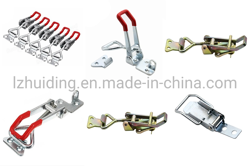 Spring Claw Toggle Latch Hasp Lock Long Hook