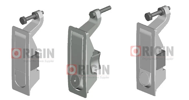 Ms719 Lever Latch Assembly with Locking Rasied Trigger Plane Compression Lock