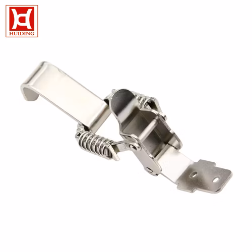 OEM-Kippverschlusshaken aus Edelstahl mit Federkraft und Vorhängeschloss